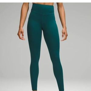 Lululemon align leggings 28’ color storm teal